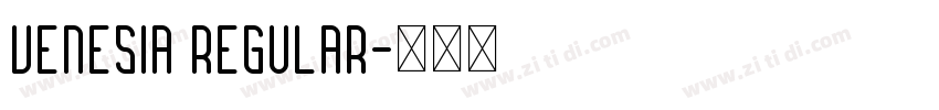 Venesia Regular字体转换